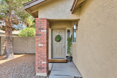 Warm and welcoming entrance