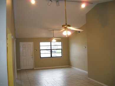 Tiled open floor plan