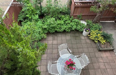 Front entry courtyard