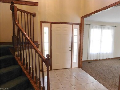 ceramic tiled foyer