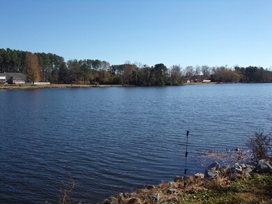 View of pond from subject property