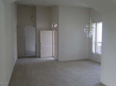 Entrance and dining room