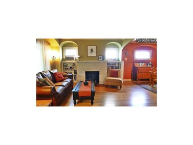 Beautiful living/dining room with  hardwood floors