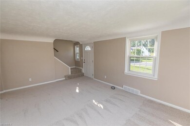 Living Room with new carpet