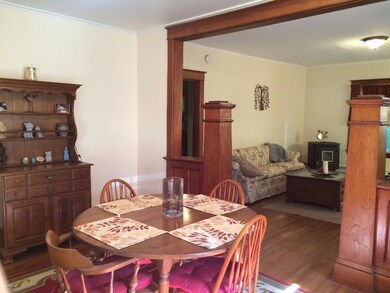 Great living space from dining room...