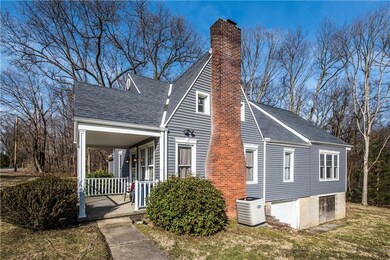 Side view of home.