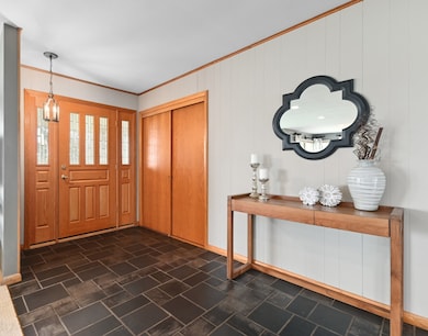 Spacious Slate Entry