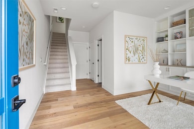 First level office, 3/4 bath, coat closet and 1 car garage