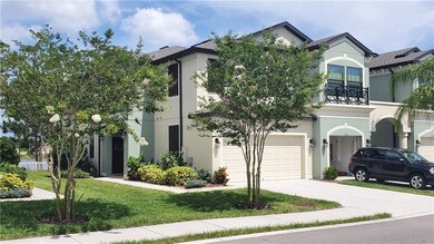 Front with beautiful landscaping!