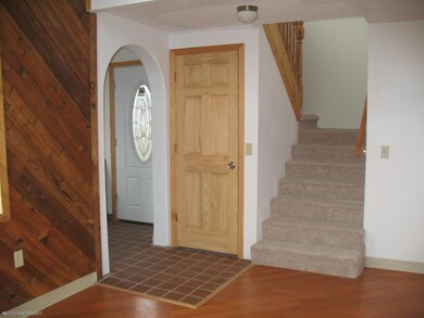 arctic entry to living room