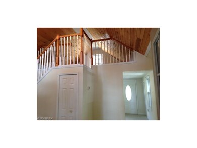 view when you walk thru the door from the enclosed
