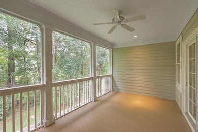 rear screened porch