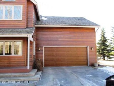 garage outside winter