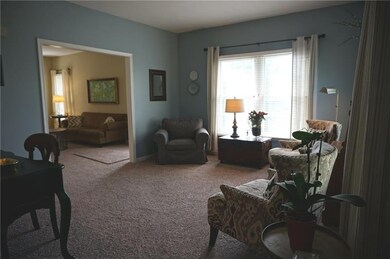 Formal Living room opens up to Great Room.  Brand 