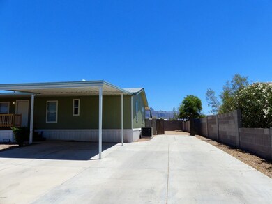 Carport and RV gate