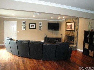 Direct access to garage from living room.