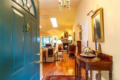 Entrance into Great Room with Vaulted Ceilings and