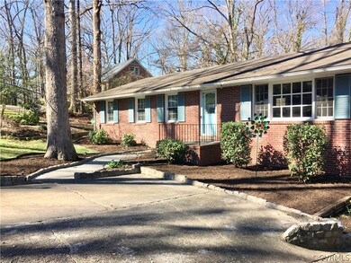paved parking and landscaping