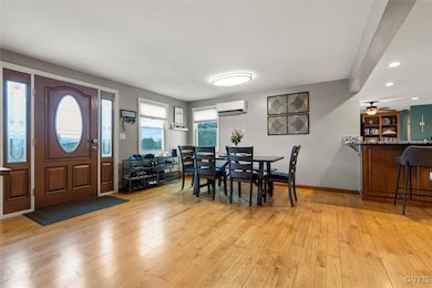 Spacious open floor plan