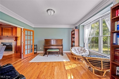 Living room could be an office or den. Currently a piano room.