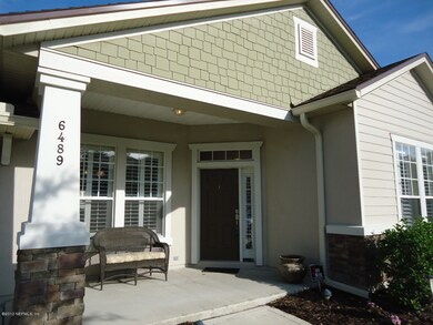 Covered Front Entrance