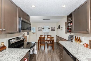 All kitchen appliances stay.