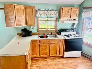 Kitchen from front slider