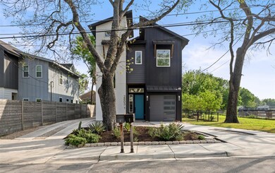 View of front of home featuring board and batten 