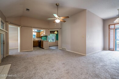 Family looking into Kitchen