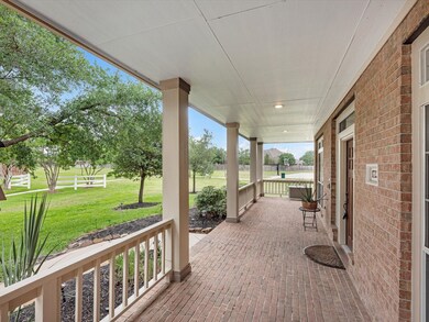 Spacious wrap-around front porch