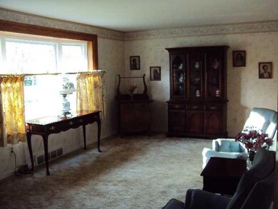 Living Room Spacious Living room with bay window