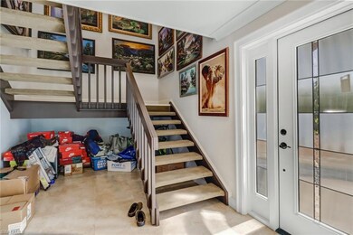 Stairs on entranance