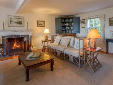 Enjoy the cozy fireplace in the...