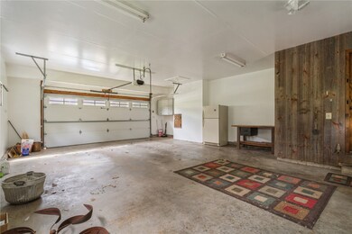 Oversized attached garage