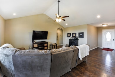 Beautiful Wood floors in Living Room