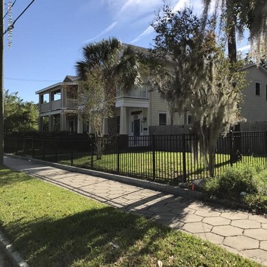 House to the left of the lot