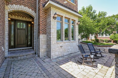 Paver brick patio 