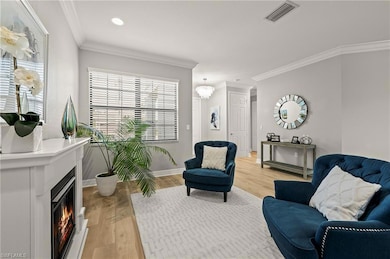 Living room & entry