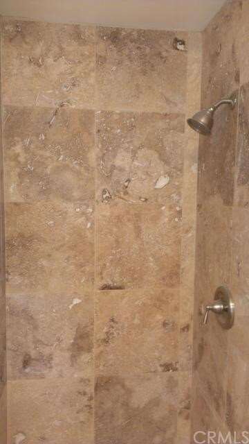 New Travertine Shower