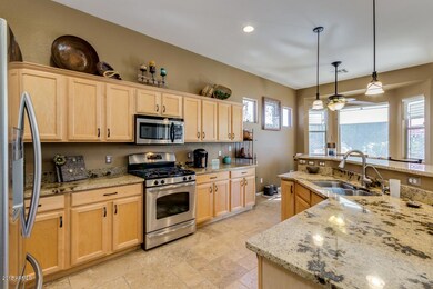 WITH CUSTOM GRANITE COUNTERS & BAR TOP