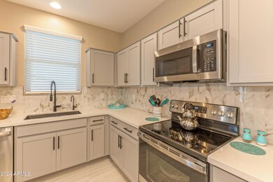 Upgraded cabinets and appliances