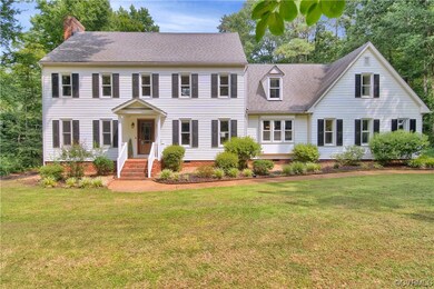 Colonial-style house
