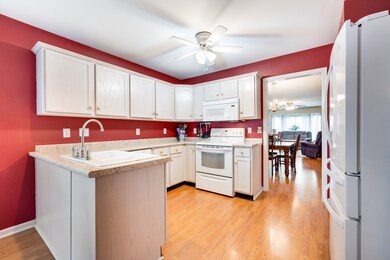 Kirchen prep area with pantry.