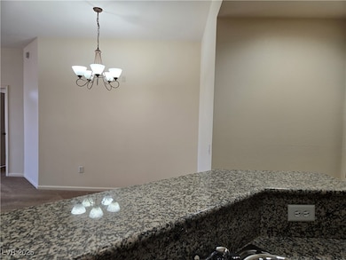 Kitchen is open to the dining area