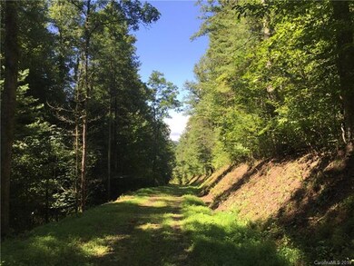Looking down road toward property.