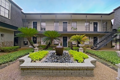 A stunning and well-maintained interior courtyard