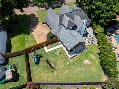 Aerial view of property and surrounding area