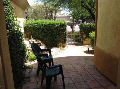 front courtyard