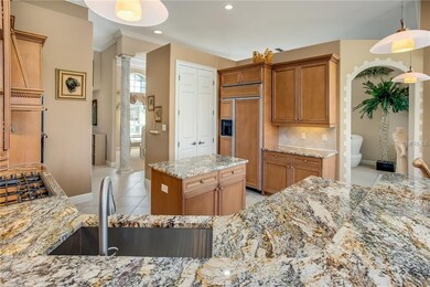 6 burner Gas cooktop, large deep sink, & gorgeous 