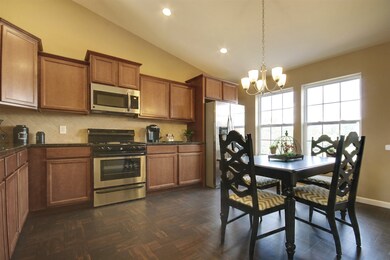 Stock photo - eat in kitchen will have vaulted cei